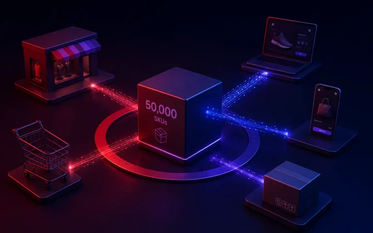 Scaling Multi-Channel Inventory: Real-Time Sync at 50,000 SKUs