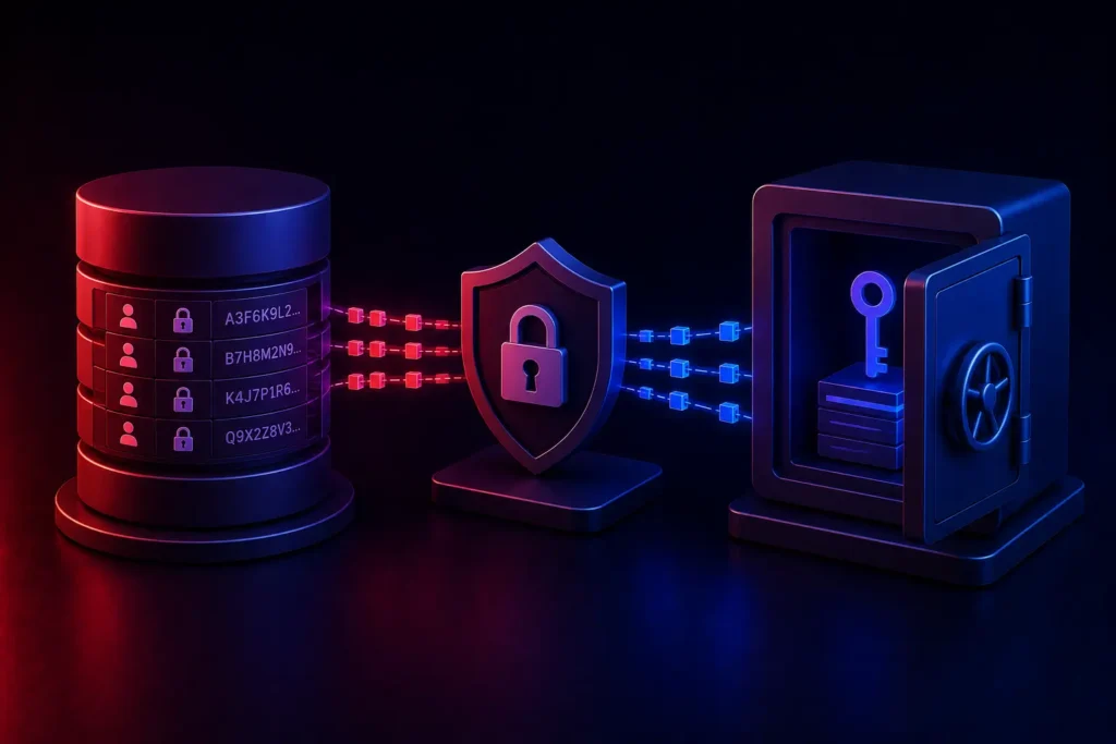 Database Security: Implementing Row-Level Encryption and Secret Vaulting