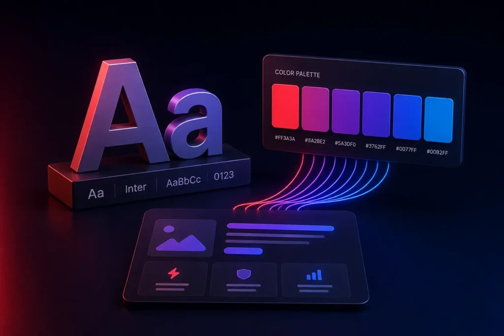 Engineering a Visual Identity: How Typography and Color Palettes Impact UX