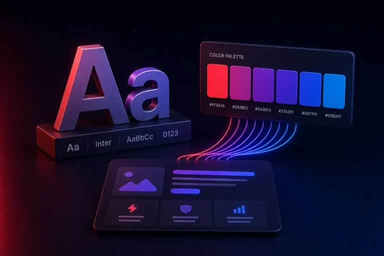 Engineering a Visual Identity: How Typography and Color Palettes Impact UX
