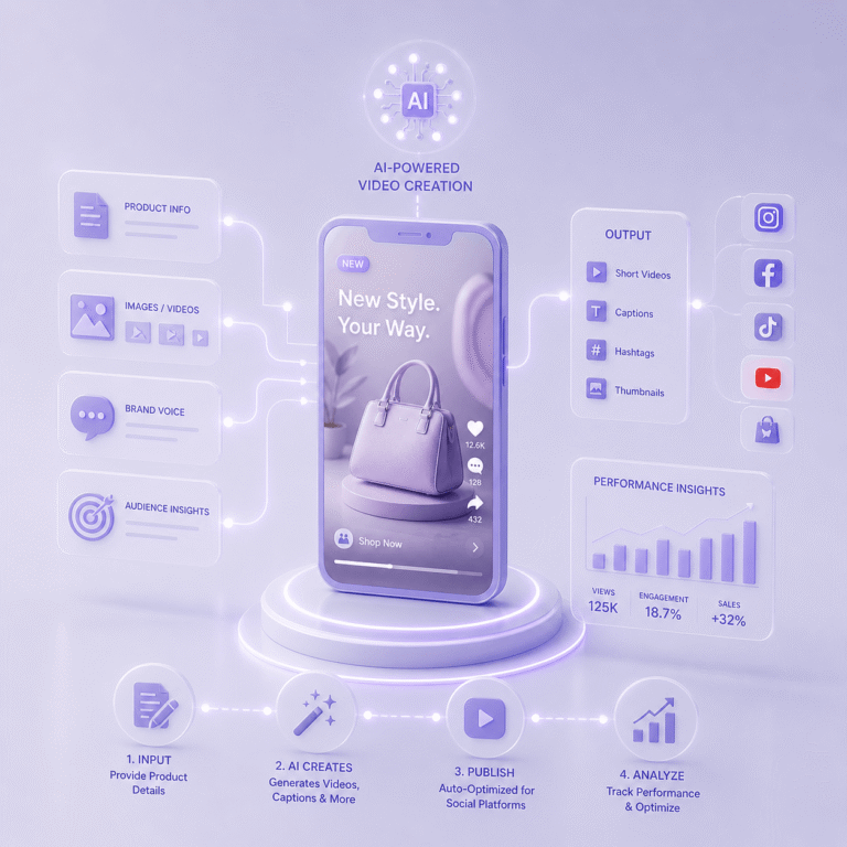Automated Video Marketing: Using AI to Scale Short-Form Content for Social Commerce