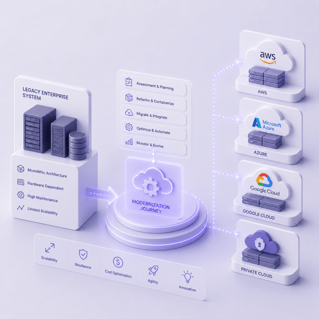 Cloud-Native Modernization: Moving Legacy Enterprise Systems to Multi-Cloud in 2026