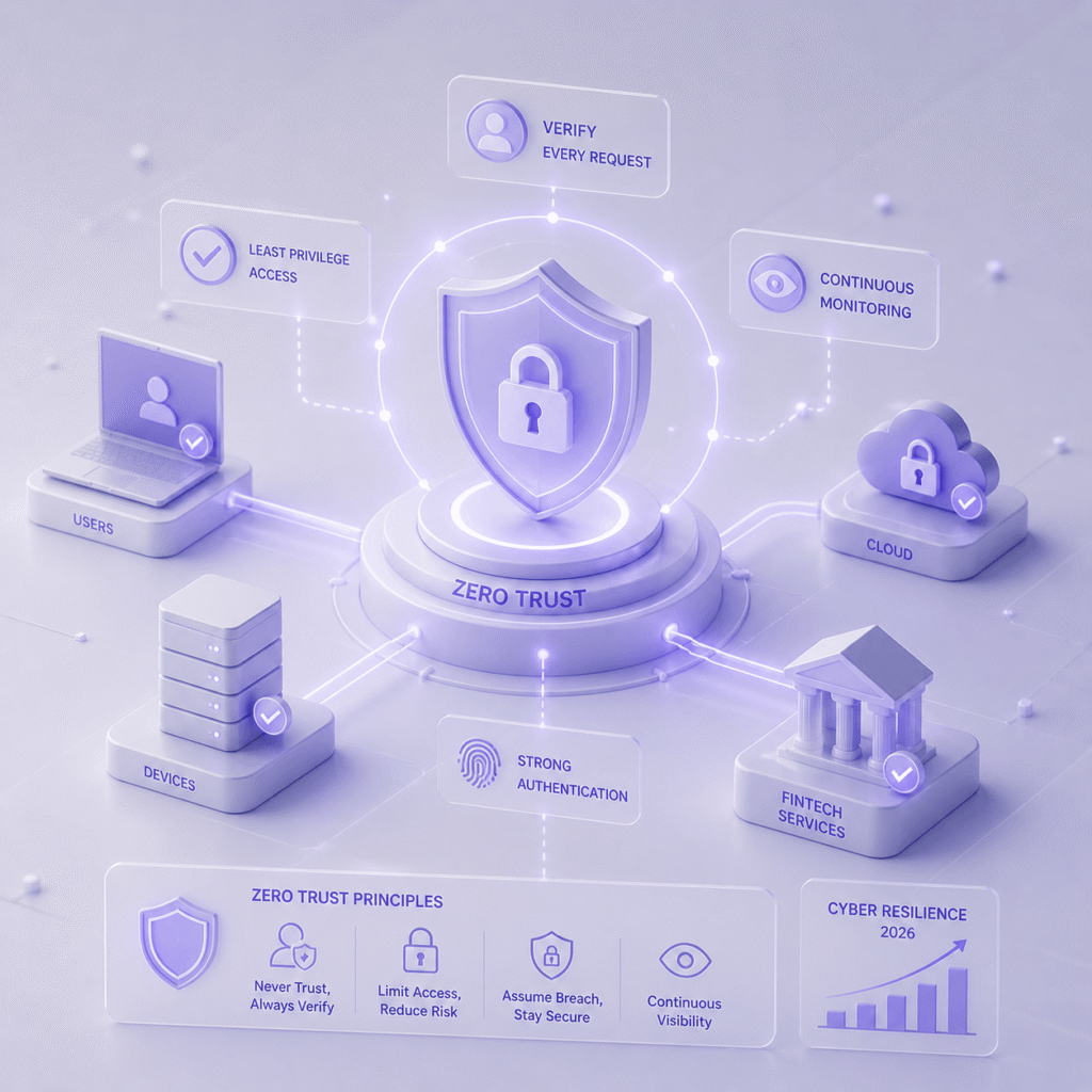 Cyber-Resilience in 2026: Why Zero-Trust Architecture is Mandatory for FinTech