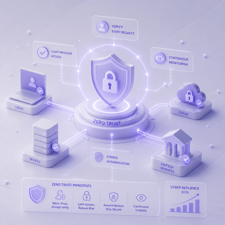 Cyber-Resilience in 2026: Why Zero-Trust Architecture is Mandatory for FinTech