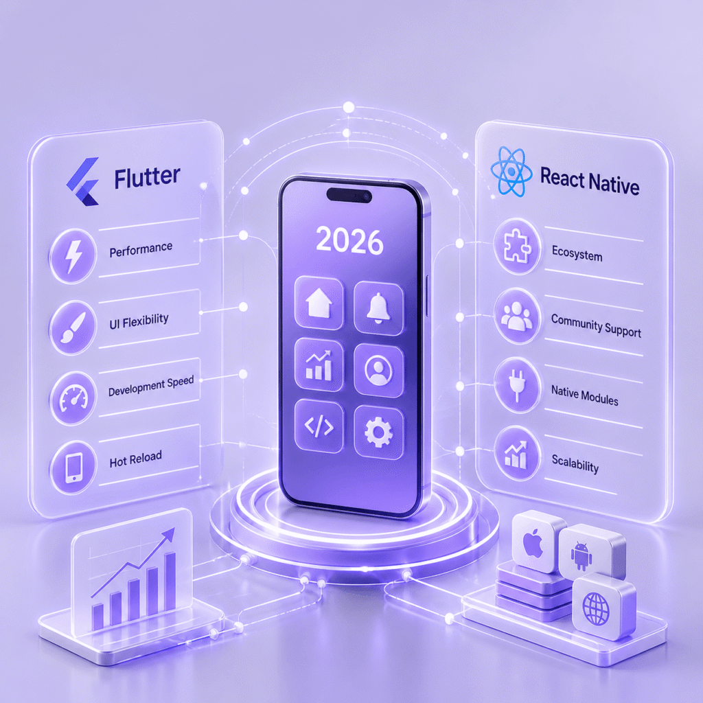 Flutter vs. React Native in 2026: Choosing the Right Stack for Your Multi-Platform App
