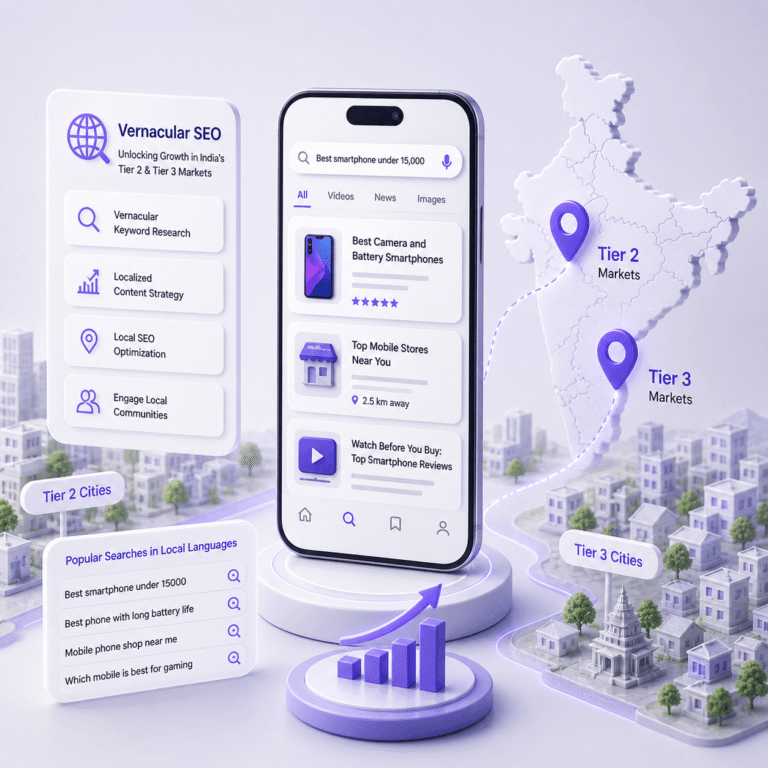 Vernacular SEO: Unlocking Growth in India’s Tier 2 and Tier 3 Markets