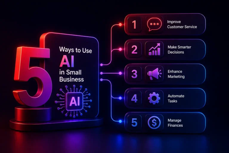 5 Ways to Use Artificial Intelligence in Small Business