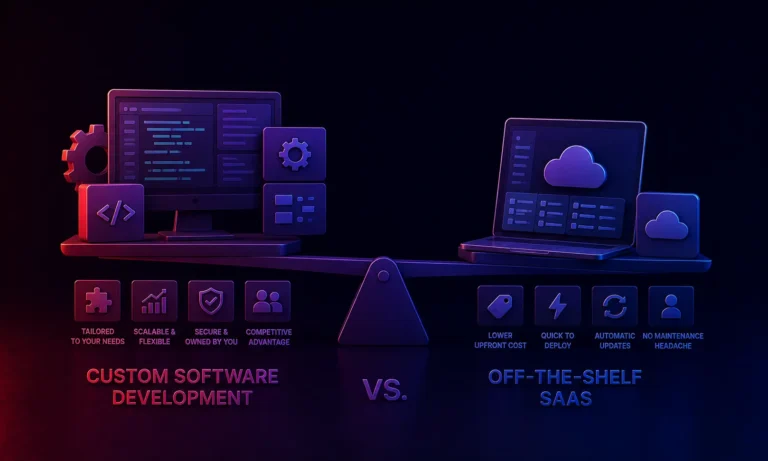 Custom Software Development vs. Off-the-Shelf SaaS