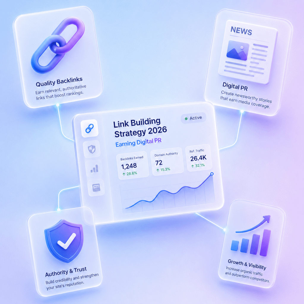 Link Building Strategy 2026: Earning Digital PR