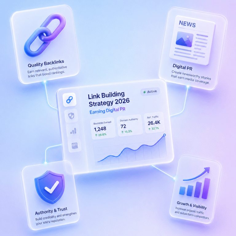 Link Building Strategy 2026: Earning Digital PR