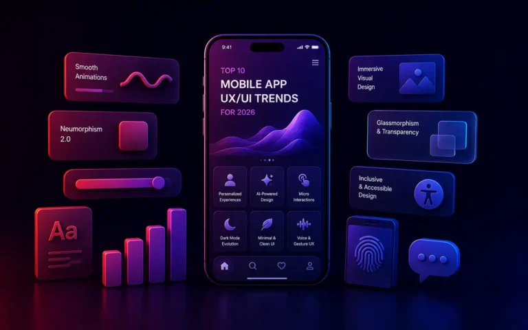 The Top 10 Mobile App UX/UI Trends for 2026