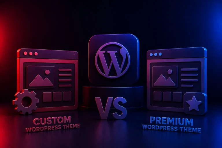 Custom WordPress Theme vs. Premium Theme