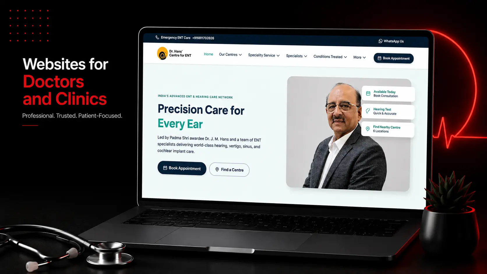 Websites for Doctors and Clinics