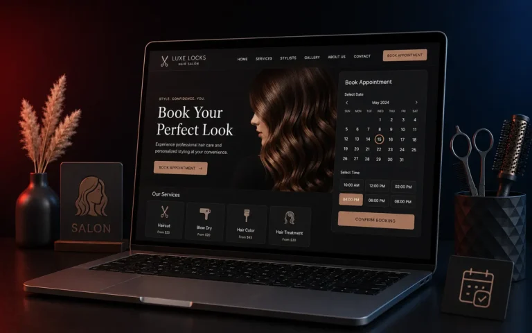 How to Build an Online Booking Website for a Hair Salon